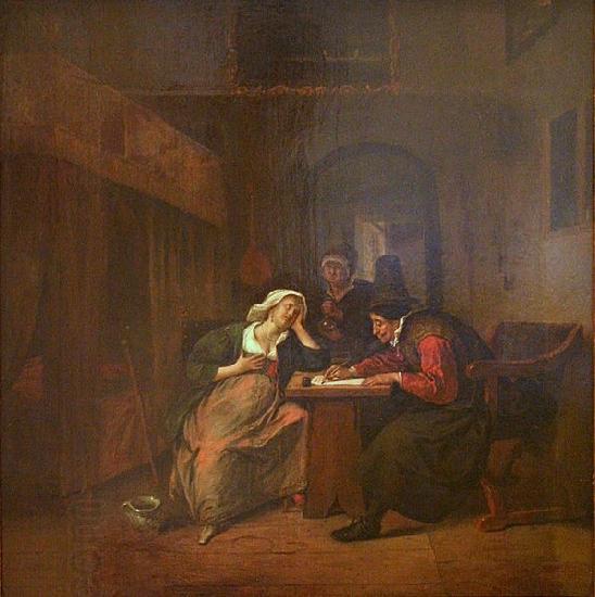 Jan Steen Physician and a Woman Patient China oil painting art